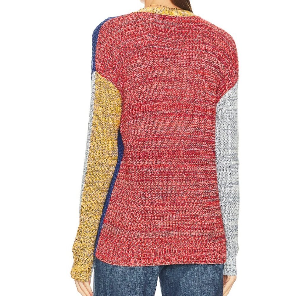 Solid & Striped The Riley Cardigan in applewood combo size small - Picture 5 of 9